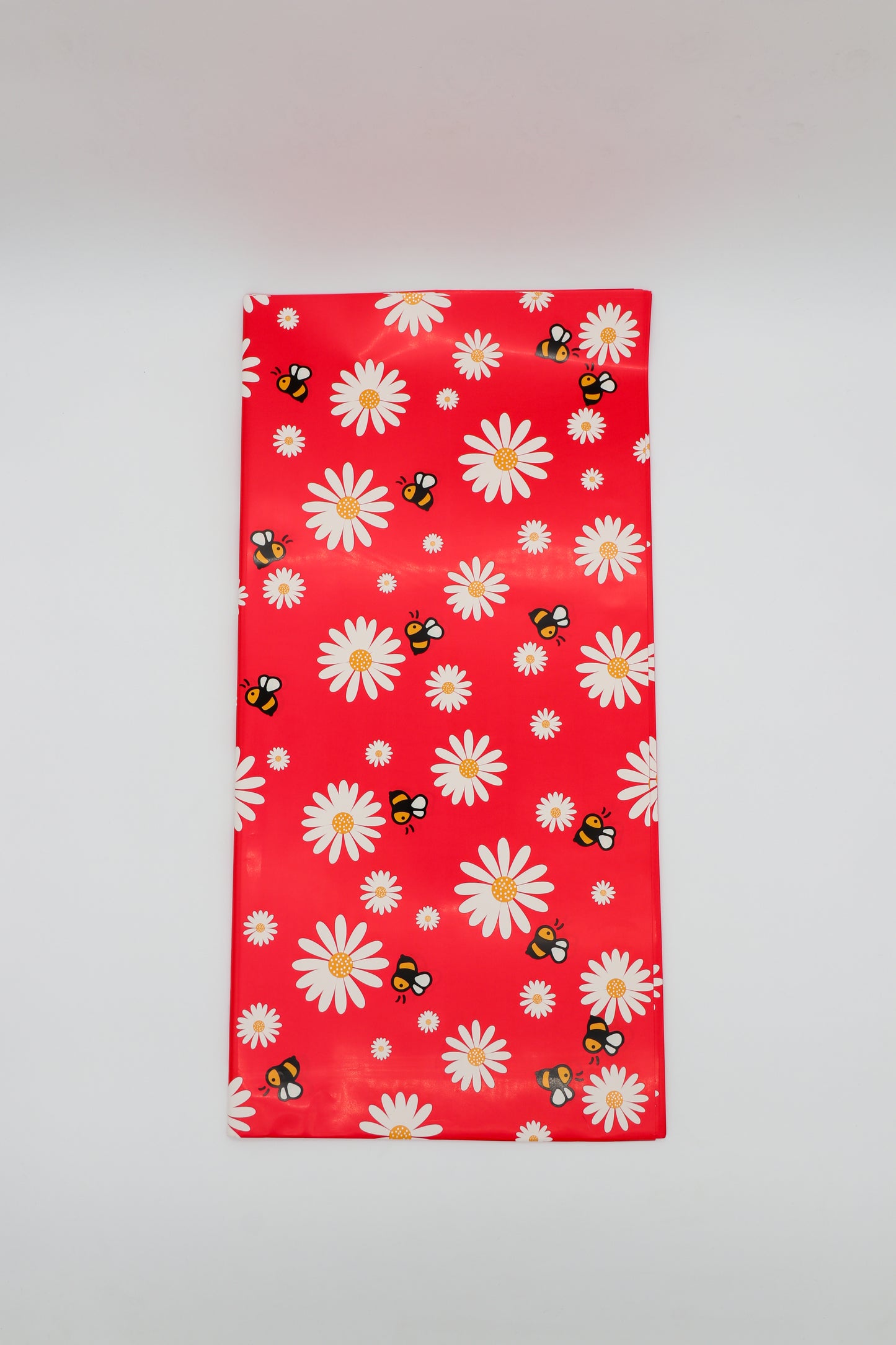 Bee and Daisy Floral Paper