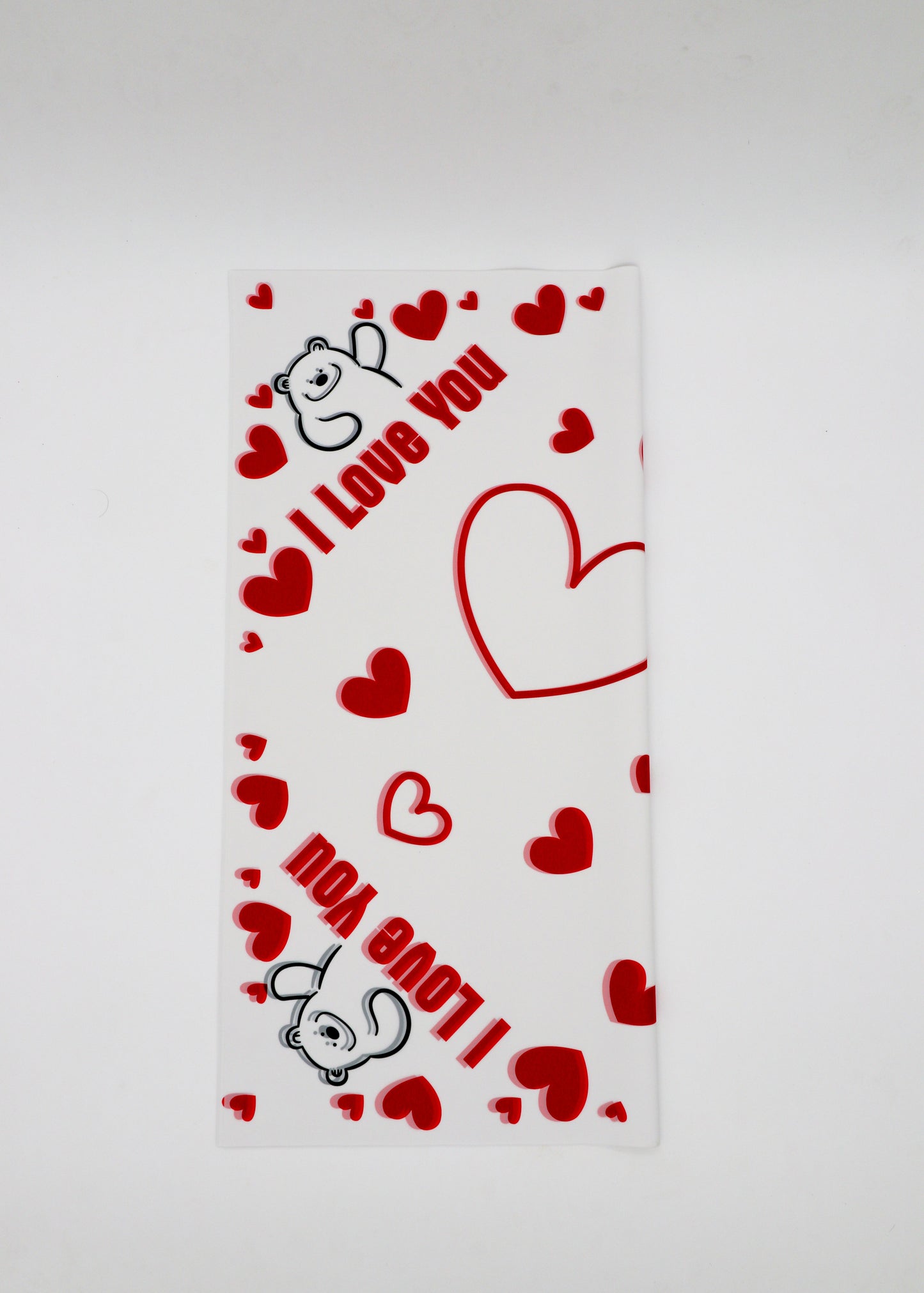 Bear Love You Floral Paper