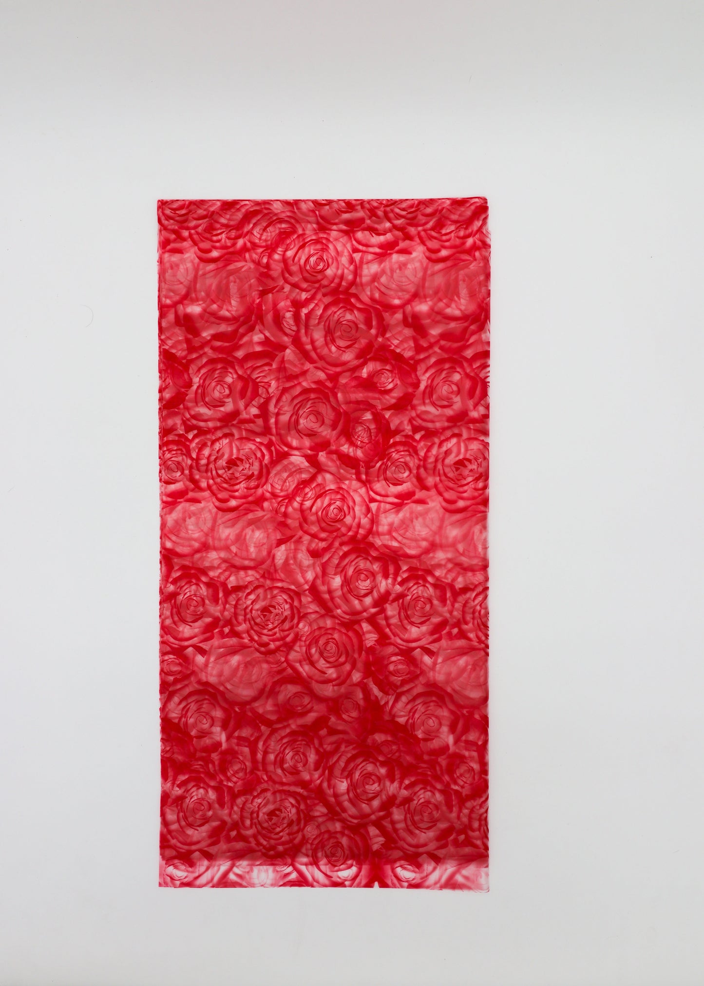 Transparent Floral Rose Paper