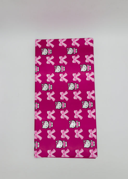 Hello Kitty Bow Floral Paper