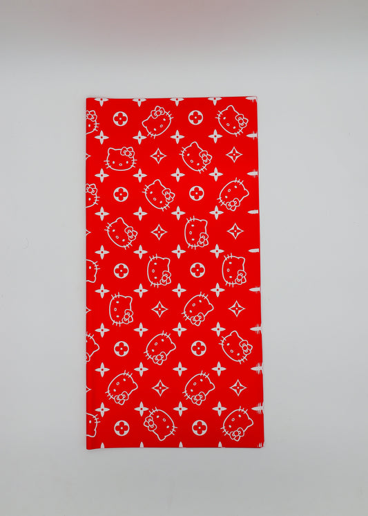 Hello Kitty and Spade Floral Paper
