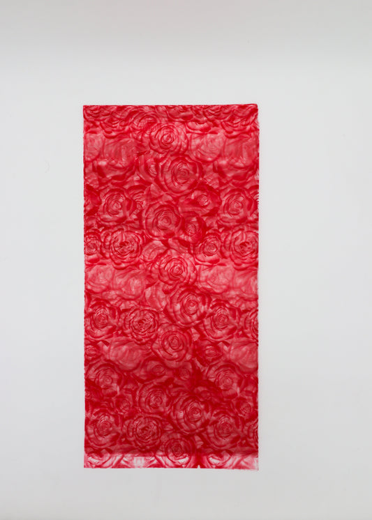 Transparent Floral Rose Paper