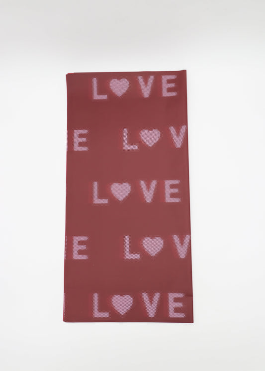 Love Heart Floral Paper